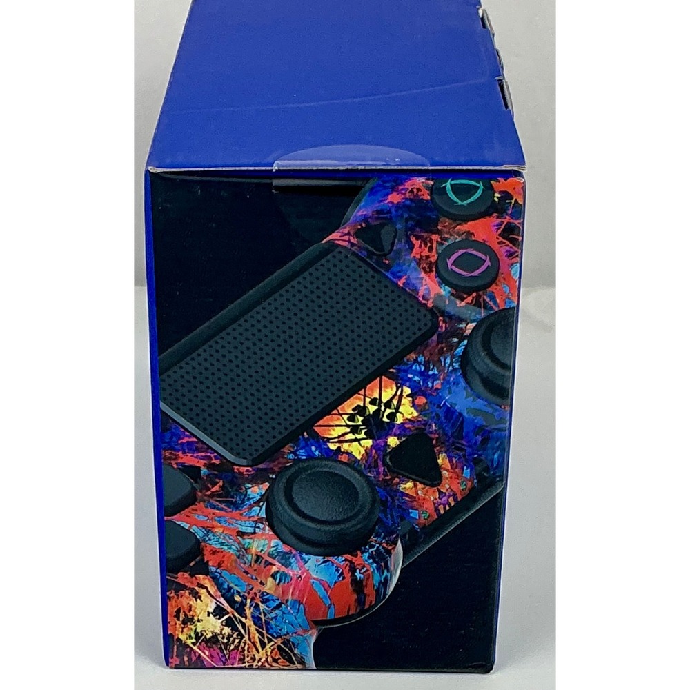 Wireless Controller For P-4 Gaming Console Colorful Graffiti Design New In Box - Picture 2 of 4